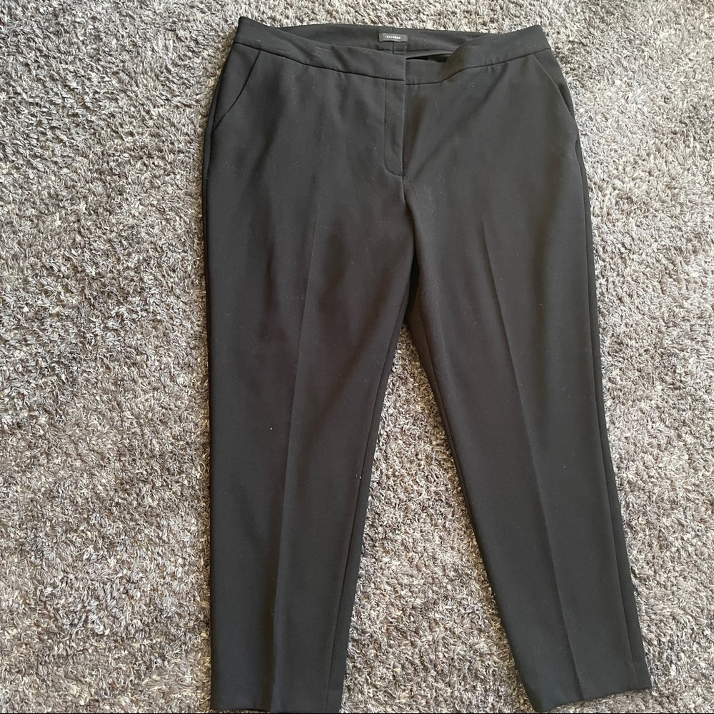 Halogen Black Straight Leg Pants